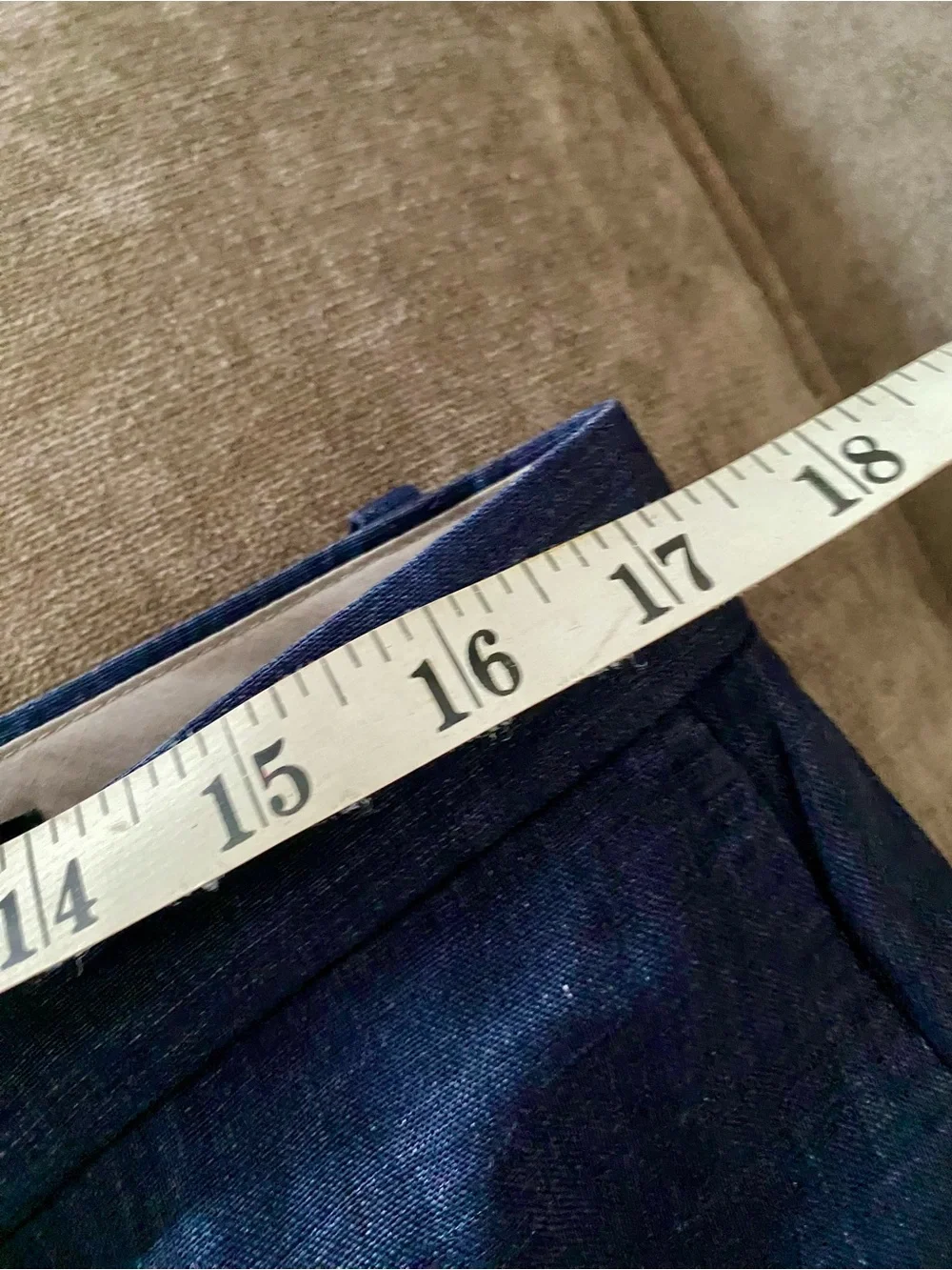BANANA REPUBLIC  Men’s Linen Dress Pants 36x34  Blue Slim Fit.